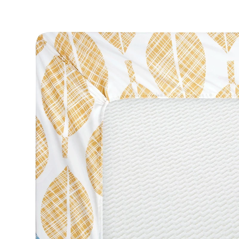 Marina Decoration Ultra Soft Silky Deep Pocket Rich Printed Bedding Rayon from Bamboo All Season Sheet Set with Pillowcases