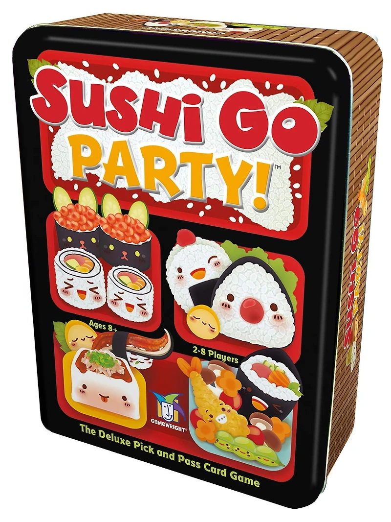 Jeu de cartes Sushi Go Party! de Gamewright - Anglais seulement