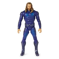 DC Comics, Figurine articulée Aquaman, 10 cm, 2 accessoires, modélisation minutieuse reproduisant le style du film, jouets de super-héros à collectionner pour garçons et filles