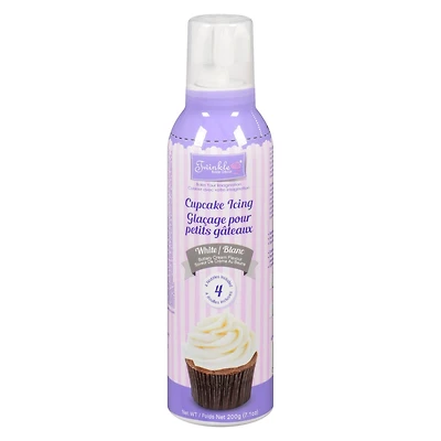 Glaçage blanc pour petits gâteaux Twinkle