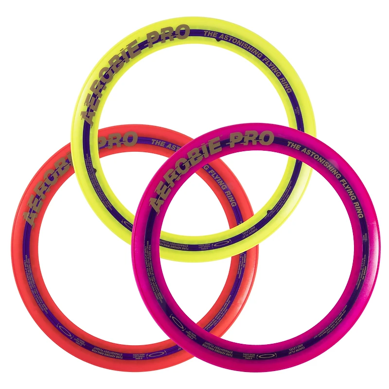 Aerobie Pro Ring Flying Disc, Long-Distance Outdoor Throwing Disc with Soft Rubber Edge, 33 cm