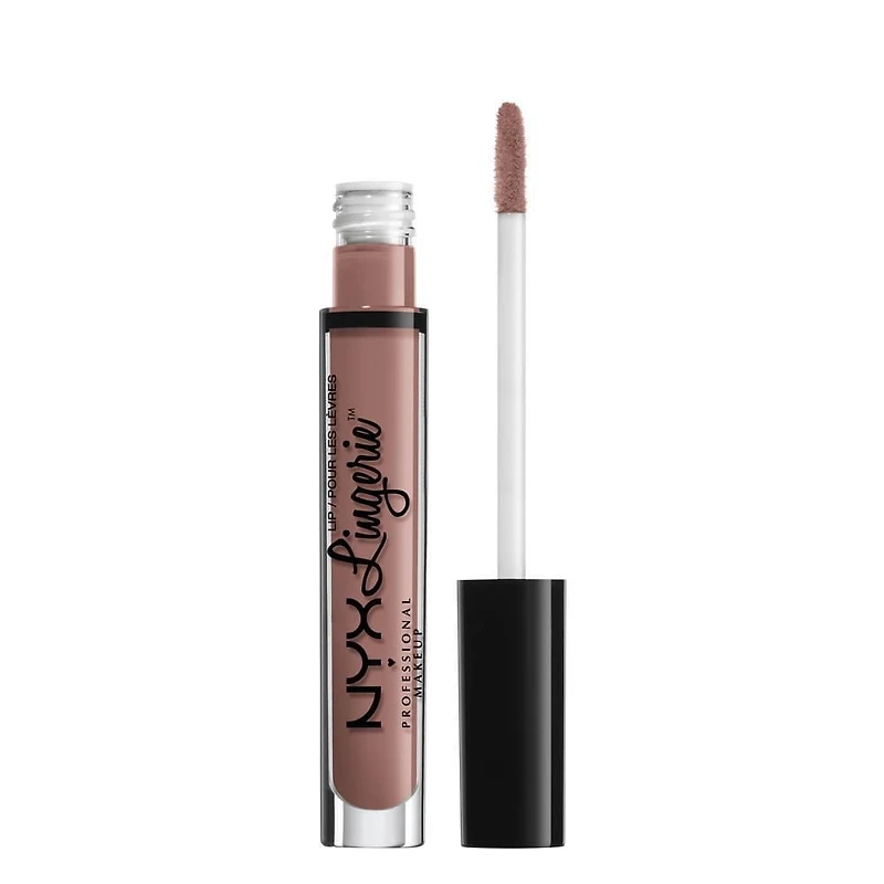 NYX Professional Makeup Lip Lingerie Matte Liquid Lipstick, Push Up, 0.13 Ounce