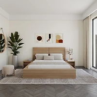 Ensemble de chambre à coucher Marcy 4 pièces avec lit
