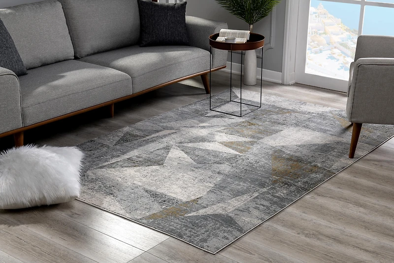 Rug Branch Capri Collection Moderne Géométrique Tapis de Zone