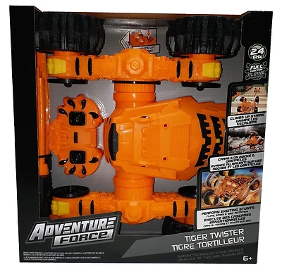 Tigre Tortilleur, 2.4G RC avec lumière, pleine fonction, action de cascade