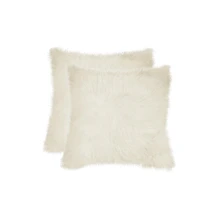 2 Pqt Coussins en Mouton 18"X18"