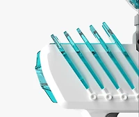 Gel Blaster Fin & Tip Accessoire de fixation de couleur sarcelle