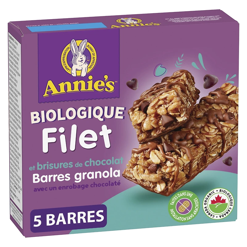 Annie's Organic Drizzle Chocolate Chip Granola Bars