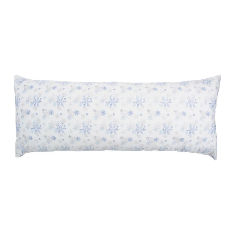 Coussin pour corps Beautyrest à motif de flocons de neige