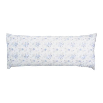 Coussin pour corps Beautyrest à motif de flocons de neige