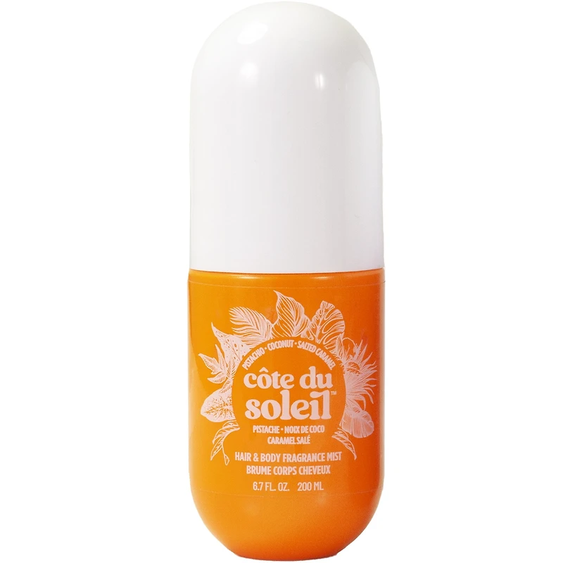 PB ParfumsBelcam Côte du Soleil Brume Corps & Cheveux, Orange, 200 ml