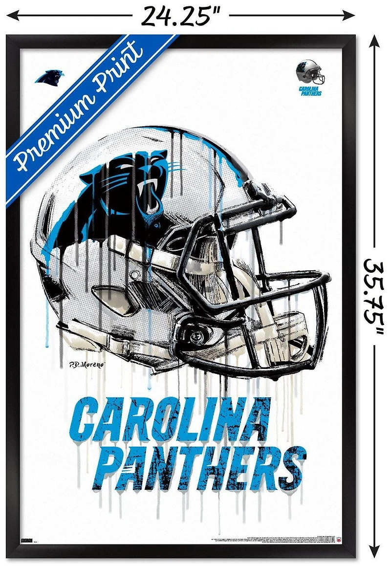 NFL Carolina Panthers - Casque anti-goutte 20