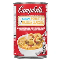 Campbell's® Ready to Serve Light Classic Chicken Soup, Shelf Stable