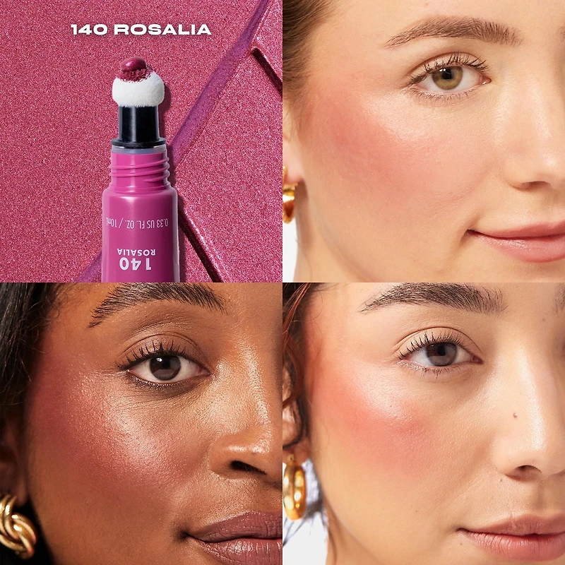 Milani Fard à joues liquide + illuminateur Cheek Kiss Blush liquide Milani