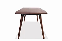 Table Copine rectangulaire couleur noyer