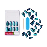 KISS Gel Fantasy Magnetic - Faux ongles - Caméléon - Cercueil - Moyen - 28 pièces KISS Gel Fantasy Magnetic