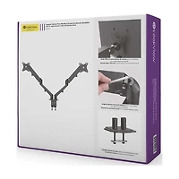 IntekView Support Double Moniteur avec Ressort à Gaz