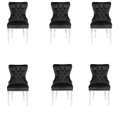 CHAIRUS CHAIR in Black SET OF 6