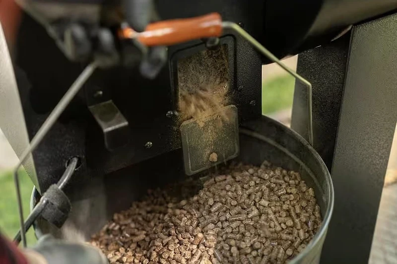 Fumoir à granulés Oakford 71 cm noir