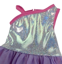 My Life As Ballerina Fashion Set for 18-inch Doll, 3 Pieces Included, Silver with Pink and Purple