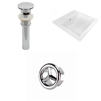 American Imaginations -in. W Ceramic Top SetAI