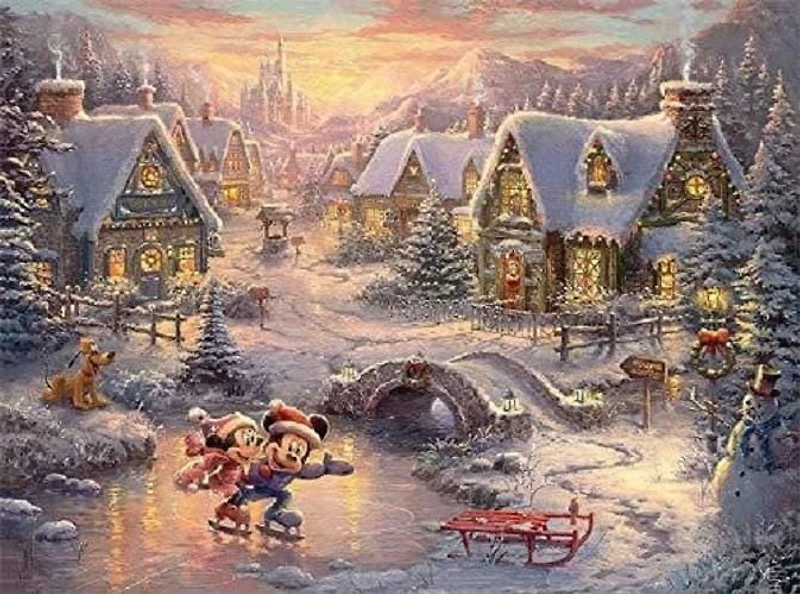 Ceaco: Thomas Kinkade - Mickey and Winnie Jigsaw Puzzle (2000 pc)