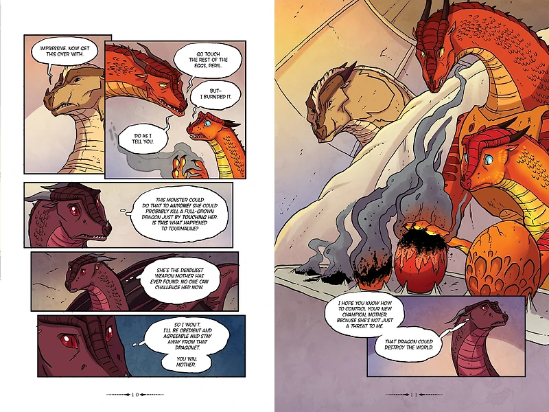 New and Trending: Escaping Peril: a Graphic Novel (Wings of Fire Graphic Novel #8) by Tui T Sutherland