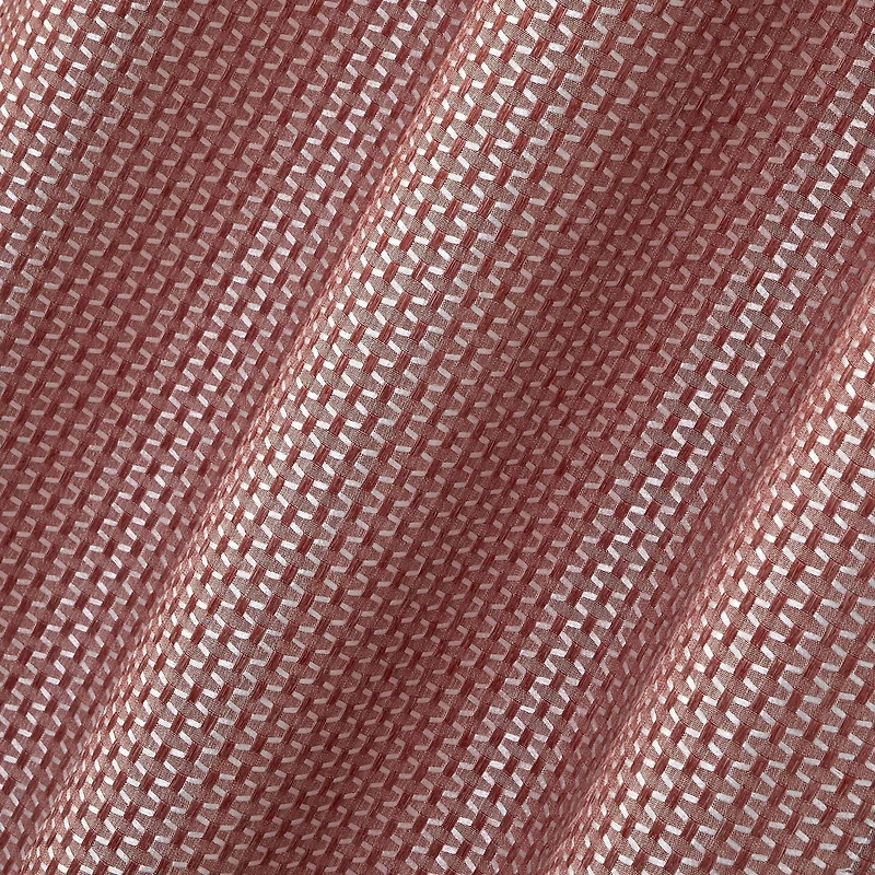 Ensemble de 4 panneaux de rideaux Wave Jacquard Mainstays, Gris Foncé, 27,5" L x 84" H Rideaux de fenêtre 4 pièces à passe-tringle