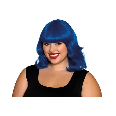 Way to celebrate! Adult Blue Anime Wig