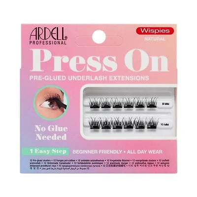 Ardell - Press On Mini Wispy Naturel - 12pc Ardell Eyelash
