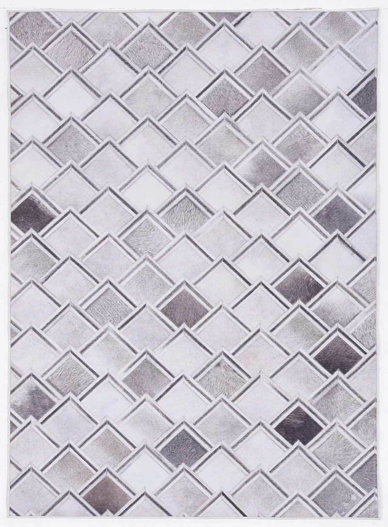 Laredo Fortin Grey & Ivory 3' x 5' Accent Rug