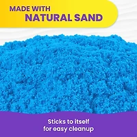 Kinetic Sand Scents, 8oz Blue Razzle Berry Scented Kinetic Sand, for Kids Aged 3 and up