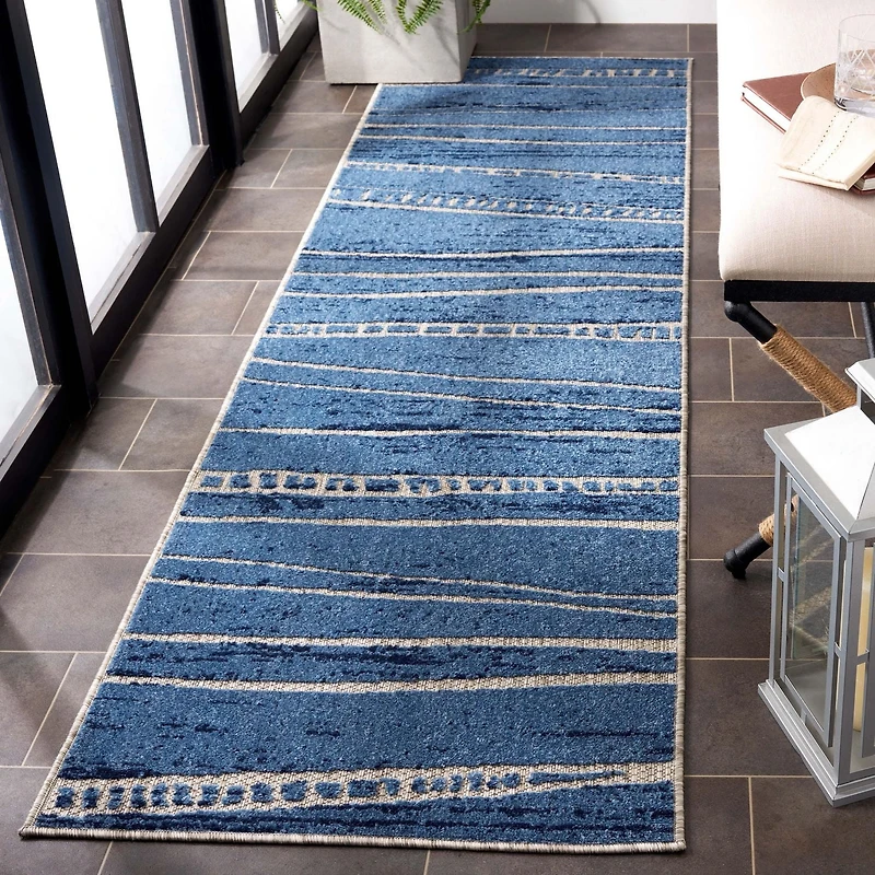 SAFAVIEH Cottage Neville Geometric Indoor/Outdoor Area Rug