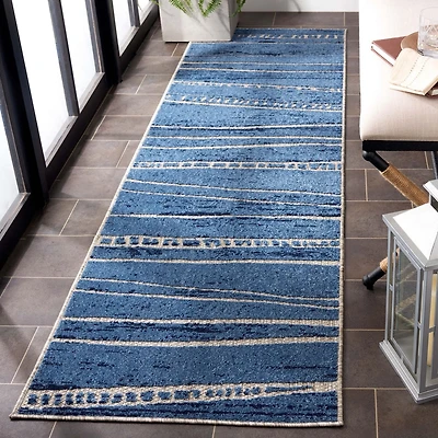 SAFAVIEH Cottage Neville Geometric Indoor/Outdoor Area Rug