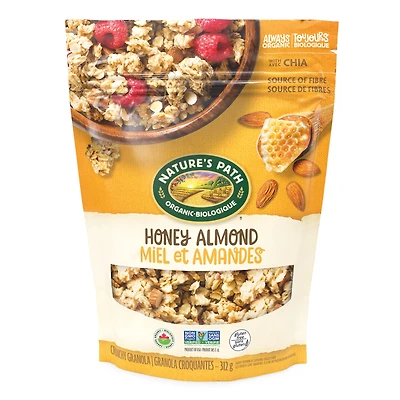 Nature's Path Granola croquantes miel et amandes 312g
