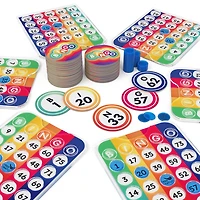 Pack & Go Bingo Game from Spin Master Games Outdoor Games Kids Games Yard Games Portable Rainbow Bingo Chips Games for Adults and Kids Ages 8 and up