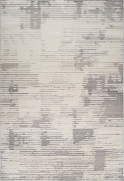 Tapis Branch Nimbus Tapis d'intérieur abstrait, gris crème, moderne - Salon, chambre, salle à manger et cuisine