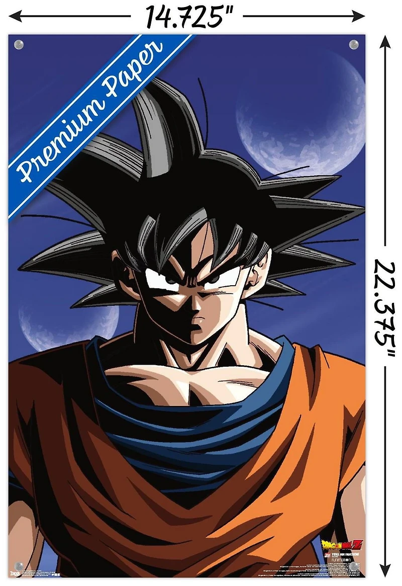 Dragon Ball Z - Goku Wall Poster, 22.375" x 34"