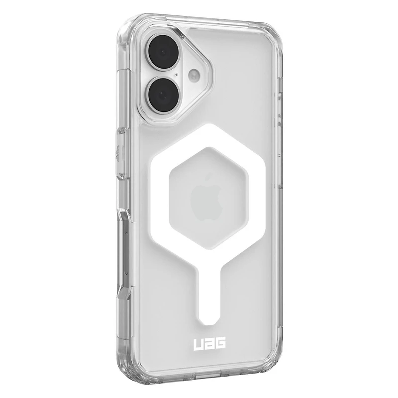 UAG Étui Robuste Plyo MagSafe Ice/Blanc pour iPhone 16