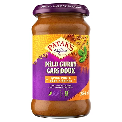 Patak's Mild Curry Spice Paste, 284 mL