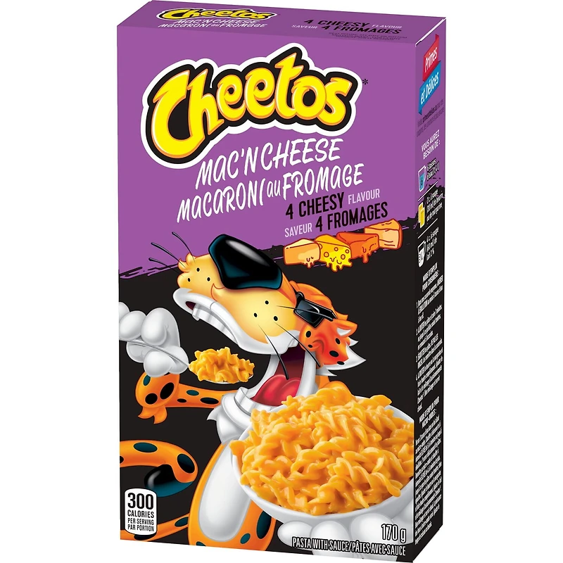 Cheetos Maccaroni au fromage, saveur 4 fromages