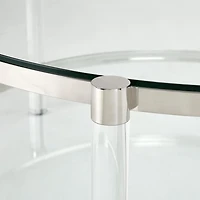 Home Gear Silver Coffee Table