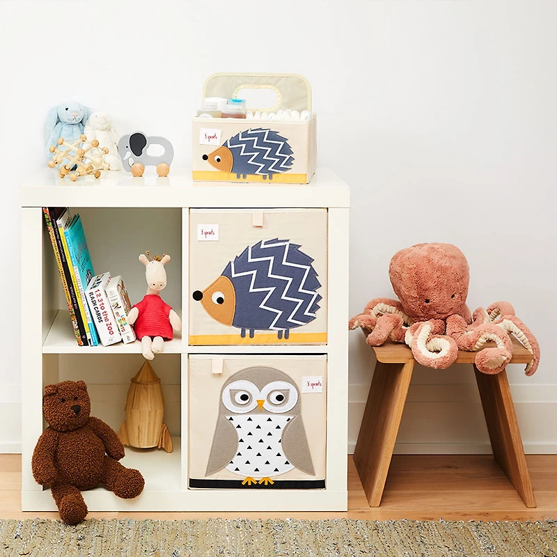 3 Sprouts Hedgehog Baby Toy Storage Box