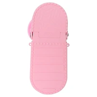 Art 101 Charm Pencil Pouch, Soft Pink, Pink charm pencil pouch