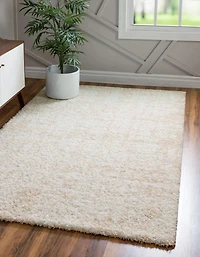 ECARPET Bliss Tapis Contemporain / Moderne, Doux & Shaggy pour Salon, Chambre, Salle A Manger, Entrée, Couloir et Plus Encore.
