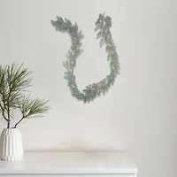 Pine Garland (Silver Glitter)