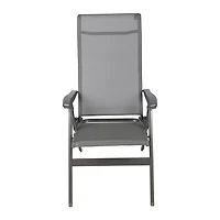 Fauteuil Inclinable de Camping Pliable Ozark Trail Deluxe, Gris, Patios et Terrasses Extérieurs