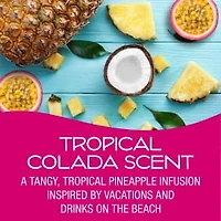 Désodorisant pour voiture California Scents Scent Bloc, parfum Tropical Colada