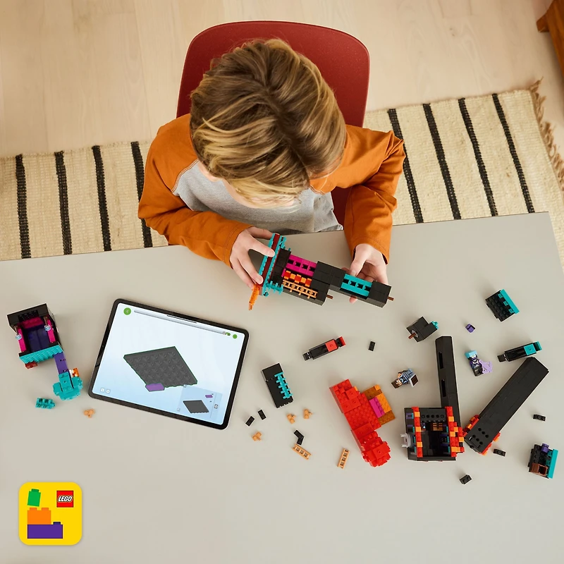 LEGO Minecraft La Tour Enderman, Jouet pour les Enfants, Cadeau pour Amateur de Jeu Vidéo 21279