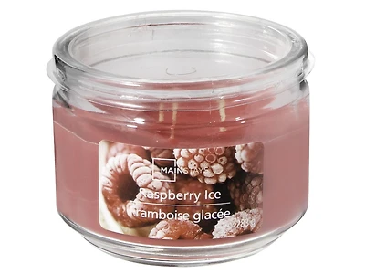 MAINSTAYS FRAMBOISE GLACÉE POT PARFUMÉ 283g 10 onces / 283 grammes